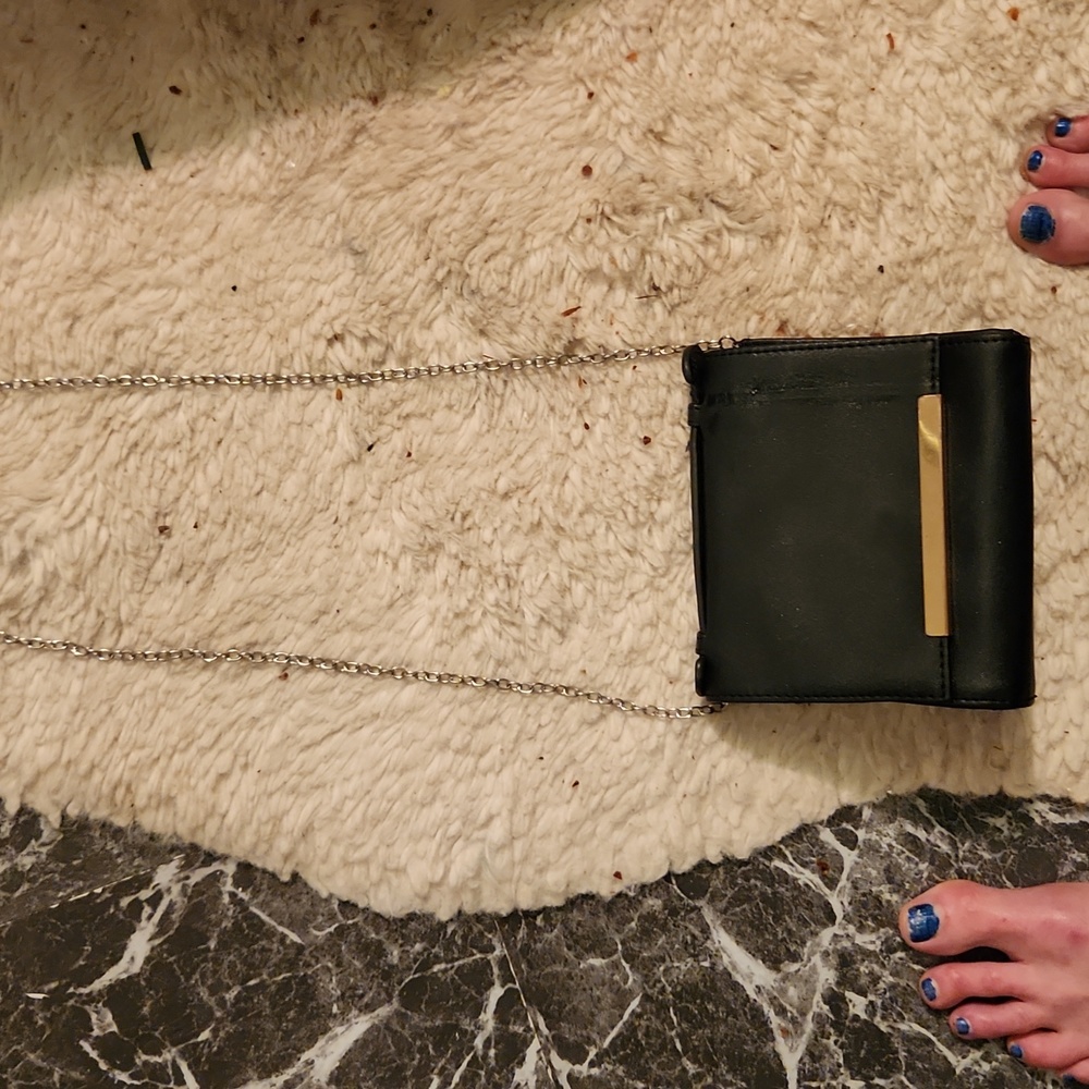 Small black crossbody bag